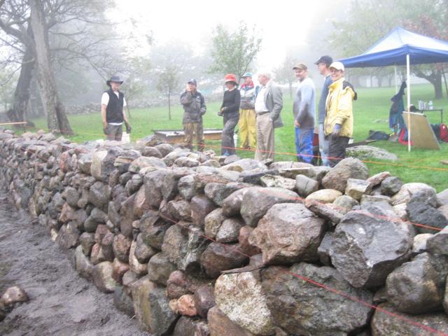 Kingsmere workshop in the rain